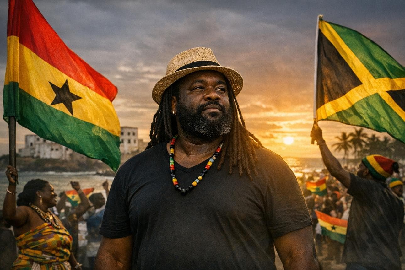 GRAMPS MORGAN REVEALS "I'M 46% GHANAIAN"