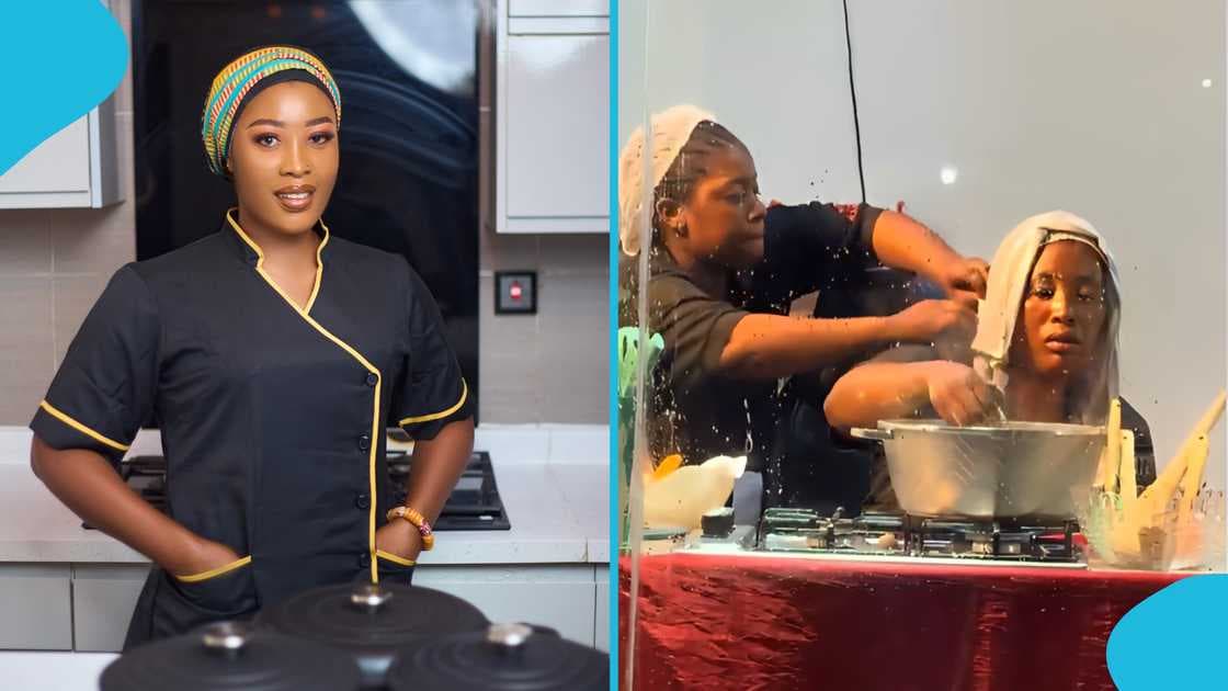 Ghanaian Chef Nhyraba Zulaiha Pushes Through Exhaustion in Bid to Break Guinness World Record